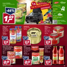 Gazetka promocyjna Real - Real Handzettel - Gazetka - ważna od 22.01 do 22.01.2022 - strona 17 - produkty: bockwurst, eintöpfe, eis, erasco, flasche, fleisch, frucht, fruchtfleisch, Geflügel, Hausmacher, mac, meica, Müller, Mutti, pizza, reis, rind, rindfleisch, saft, sauce, Ti, tomate, tomaten, tomatenmark, wurst