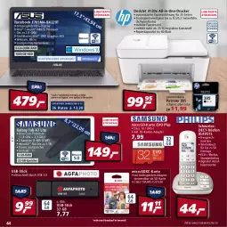 Gazetka promocyjna Real - Real Handzettel - Gazetka - ważna od 22.01 do 22.01.2022 - strona 44 - produkty: adapter, akku, auto, buch, celeron, drucker, eis, ente, HD Graphics, HDD, Intel, kamera, Kameras, lautsprecher, LG, Liege, microsd, microsdxc, notebook, papier, reis, rwe, spiegel, telefon, Ti, tisch, uhd, usb