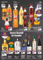Gazetka promocyjna E Center - Angebote der Woche - Gazetka - ważna od 07.05 do 07.05.2022 - strona 8 - produkty: auer, bett, chupa, chupa chups, cola, eier, eis, eistee, ente, flasche, frucht, gin, irish whiskey, licor, licor 43, limo, limonade, limonaden, obst, orangina, pfanne, Pfanner, Rauch, saft, sinalco, tee, Ti, Tiere, whiskey