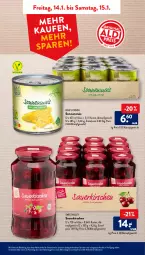 Gazetka promocyjna AldiSud - ALDI Aktuell - Gazetka - ważna od 15.01 do 15.01.2022 - strona 43 - produkty: alle artikel ohne dekoration, auer, dekoration, eis, gin, kirsch, kirsche, kirschen, mais, reis, sauerkirschen, Ti, ZTE