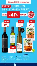 Gazetka promocyjna AldiSud - ALDI Aktuell - Gazetka - ważna od 15.01 do 15.01.2022 - strona 6 - produkty: aldi, auer, burgunder, cabernet, eis, flasche, grauer burgunder, merl, merlot, Pinot, pinot grigio, rebsortenweine, reis, rotwein, sauvignon, schwein, Ti, veggie, wein, weine, Weißwein