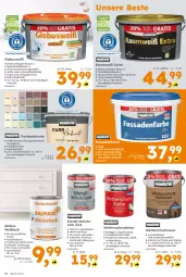 Gazetka promocyjna  - Gazetka - ważna od 18.04 do 18.04.2026 - strona 12 - produkty: brie, decke, eimer, elle, ente, fassadenfarbe, Finish, Heu, innenfarbe, kraft, lack, Ti, wasser, Weißlack