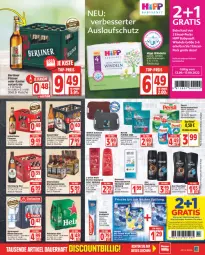 Gazetka promocyjna Edeka - Angebote der Woche - Gazetka - ważna od 17.09 do 17.09.2022 - strona 19 - produkty: Alwa, arla, axe, axe duschgel, berliner, beutel, bier, bio, Blüte, body, bodyspray, Clin, colgate, coupon, deka, duschgel, eis, elvital, flasche, glasflasche, hasseröder, heineken, henkel, hipp, kosmetik, kraft, l'oreal, LG, mineralwasser, natur, naturkosmetik, oder radler, persil, pils, pilsener, pilsner, purina, radler, reis, Ria, shampoo, Spezi, Spreequell, spülung, Sternburg, störtebeker, Ti, Tiere, vita, vollwaschmittel, Wanne, waschmittel, wasser, wc frisch, WC Frisch Kraft Aktiv, windeln, ZTE