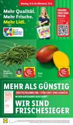 Gazetka promocyjna Lidl - Aktionsprospekt - Gazetka - ważna od 19.08 do 19.08.2023 - strona 2 - produkty: Abtei, angebot, bohne, bohnen, Buschbohnen, discount, eis, ente, frucht, magazin, mango, obst, Obst und Gemüse, reis, Ti, und gemüse