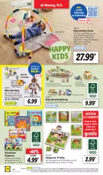 Gazetka promocyjna Lidl - Aktionsprospekt - Gazetka - ważna od 19.08 do 19.08.2023 - strona 26 - produkty: angebot, Anhänger, buch, decke, dell, eis, Eisenbahn, elle, Holz, latte, lupilu, Mode, ndk, Plüsch, Puzzle, reis, Ria, ring, rwe, Schal, Schale, spielzeug, Steckspiel, Ti, ZTE
