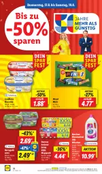 Gazetka promocyjna Lidl - Aktionsprospekt - Gazetka - ważna od 19.08 do 19.08.2023 - strona 50 - produkty: actimel, actimel drink, creme, danone, danone actimel drink, drink, eis, eiscreme, elle, kerrygold, kerrygold extra, landliebe, landliebe eiscreme, ndk, preisvorteil, reis, Schal, Schale, teller, Ti, waschmittel