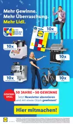 Gazetka promocyjna Lidl - Aktionsprospekt - Gazetka - ważna od 19.08 do 19.08.2023 - strona 61 - produkty: Bad, crivit, E-Bike, E-Bikes, eis, gasgrill, Germ, gewinnspiel, grill, gutschein, gutscheine, mac, Meister, Monsieur Cuisine, silvercrest, Ti