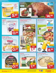 Gazetka promocyjna Netto Marken-Discount - Filial-Angebote - Gazetka - ważna od 05.11 do 05.11.2022 - strona 15 - produkty: angebot, bestpreis, butter, Butterschmalz, cremissimo, ehrmann, eis, ente, früchte, Grießtraum, hähnchenschenkel, henkel, iglo, joghur, joghurt, landliebe, landliebe joghurt, langnese, langnese cremissimo, malz, pfanne, pizza, pudding, reis, schenkel, Schmalz, sim, spinat, Ti, usb, vanille, wagner, ZTE