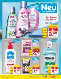 Gazetka promocyjna Netto Marken-Discount - Filial-Angebote - Gazetka - ważna od 05.11 do 05.11.2022 - strona 27 - produkty: angebot, auer, Bad, bestpreis, bio, body, bodylotion, Clear-up strips, dauertiefpreis, eis, Guhl, listerine, Lotion, Mixa, mundspülung, reis, salz, shampoo, shampoo oder spülung, spülung, Ti, tiefpreis, total care, usb, ZTE