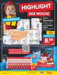 Gazetka promocyjna Netto Marken-Discount - Filial-Angebote - Gazetka - ważna od 05.11 do 05.11.2022 - strona 3 - produkty: angebot, bestpreis, buch, eis, ente, küche, Küchen, küchentücher, papier, reis, schoko, Ti, toilettenpapier, tücher, usb, weihnachten, ZTE
