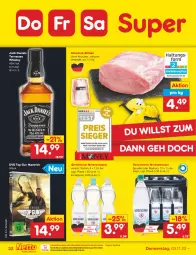 Gazetka promocyjna Netto Marken-Discount - Filial-Angebote - Gazetka - ważna od 05.11 do 05.11.2022 - strona 32 - produkty: Alwa, bestpreis, dvd, eis, gerolsteine, gerolsteiner, jack daniel, jack daniels, mineralwasser, ndk, reis, schwein, schweine, Sprudel, steiner, tennessee whiskey, Ti, usb, wasser, wein, weine, whiskey