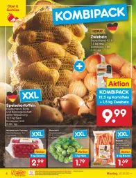 Gazetka promocyjna Netto Marken-Discount - Filial-Angebote - Gazetka - ważna od 05.11 do 05.11.2022 - strona 4 - produkty: bestpreis, beutel, eis, kartoffel, kartoffeln, LG, möhren, ndk, obst, pflaume, pflaumen, reis, rosen, Rosenkohl, sac, Schal, Schale, speisekartoffeln, Ti, tomate, tomaten, usb, zwiebel, zwiebeln