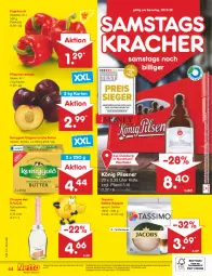 Gazetka promocyjna Netto Marken-Discount - Filial-Angebote - Gazetka - ważna od 05.11 do 05.11.2022 - strona 44 - produkty: angebot, angebote, asti, bestpreis, butter, cin, cinzano, Cinzano Asti, discount, eis, gin, Holz, irische butter, kaffee, kaffee-kapseln, kerrygold, könig pilsener, kracher, marken-discount, ndk, paprika, paprika rot, pflaume, pflaumen, pils, pilsener, reis, sim, tassimo, Ti, usb, wein, ZTE