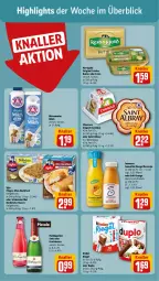 Gazetka promocyjna Rewe - Prospekte - Gazetka - ważna od 25.11 do 25.11.2023 - strona 2 - produkty: albray, backfisch, bärenmarke, bordelaise, butter, chavroux, duplo, ecco, eis, filegro, filet, fisch, fleisch, frischkäse, frucht, fruchtfleisch, fruchtsecco, gin, iglo, Innocent, irische butter, Käse, kerrygold, Kinder, kinder riegel, mango, maracuja, milch, Ofen, ofen-backfisch, orange, riegel, rotkäppchen, saft, saint albray, schlemmerfilet, sekt, smoothie, Ti, weichkäse, ziegenfrischkäse