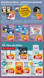 Gazetka promocyjna Rewe - Prospekte - Gazetka - ważna od 25.11 do 25.11.2023 - strona 21 - produkty: auto, Bebe, Brei, catsan, eier, eis, elle, erde, felix, gutschein, gutscheine, hundenahrung, katzennahrung, klumpstreu, mac, mars, Nassnahrung, Pants, Reinigung, reinigungstücher, reis, Schal, Schale, sheba, teller, Ti, Tiere, tisch, trockenfutter, Trockennahrung, truthahn, tücher, usb