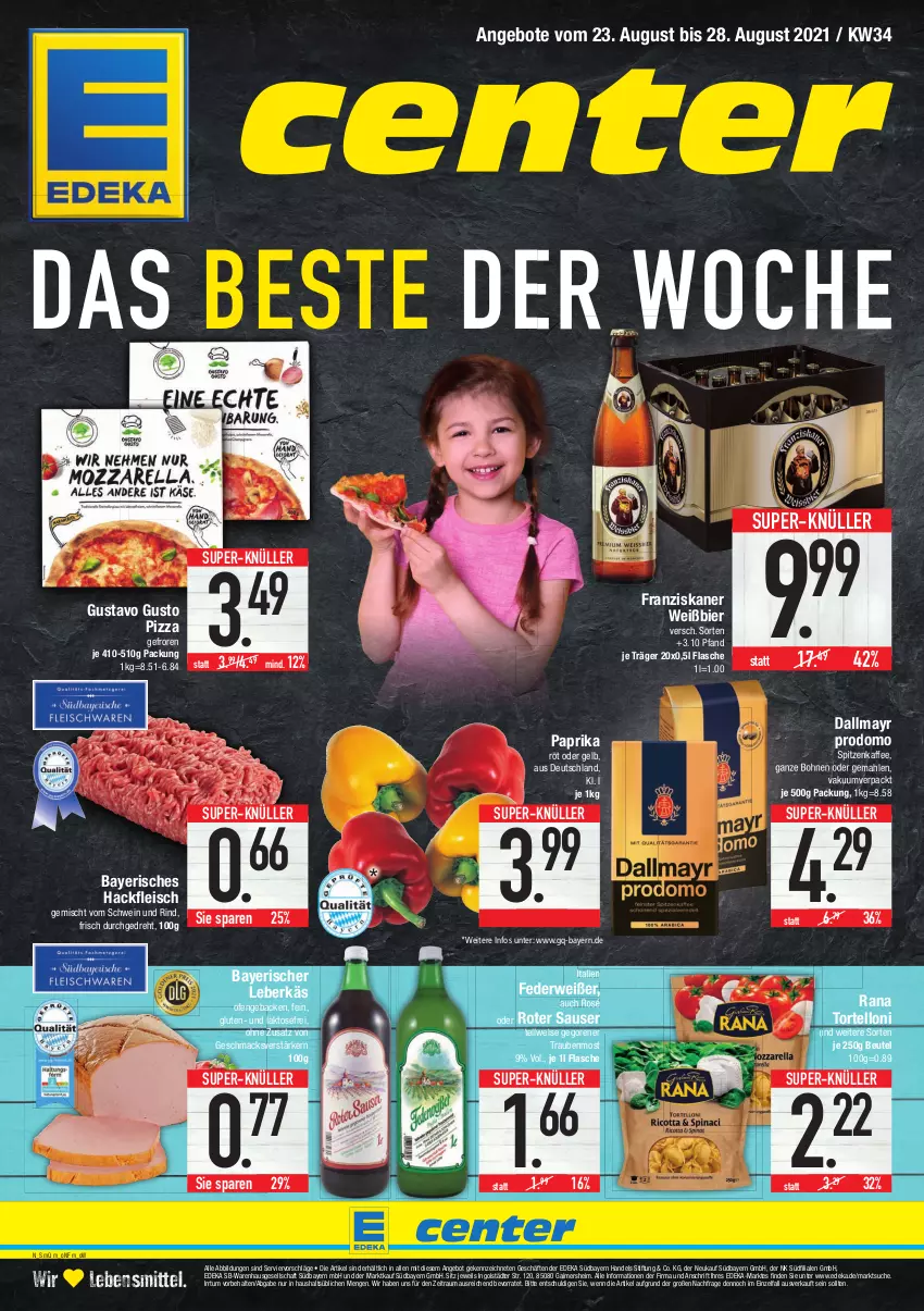 Aktueller Prospekt E Center - Angebote der Woche - von 23.08 bis 28.08.2021 - strona 1