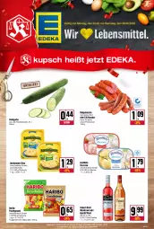 Gazetka promocyjna Kupsch - Angebote der Woche - Gazetka - ważna od 28.05 do 28.05.2022 - strona 1 - produkty: aperitif, asbach uralt, ball, Becher, creme, deka, eis, eiscreme, flasche, frucht, fruchtgummi, gurke, haribo, HP, Käse, knacker, landliebe, landliebe eiscreme, leerdammer, reis, salat, Salatgurke, Ti, wein, weinbrand, ZTE