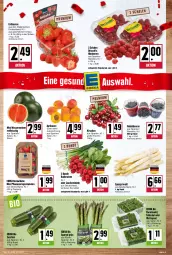 Gazetka promocyjna Kupsch - Angebote der Woche - Gazetka - ważna od 28.05 do 28.05.2022 - strona 3 - produkty: aprikose, aprikosen, Bau, beere, beeren, bio, blattspinat, cola, deka, edeka bio, eimer, eis, erdbeere, erdbeeren, feldsalat, fleisch, früchte, heidelbeere, heidelbeeren, himbeer, himbeere, himbeeren, kirsch, kirsche, kirschen, Lauchzwiebel, lauchzwiebeln, melone, pflaume, pflaumen, radieschen, reis, rispentomaten, rucola, salat, Schal, Schale, spargel, spargel grün, spinat, Ti, Tiere, tomate, tomaten, wasser, wassermelone, ZTE, zucchini, zwiebel, zwiebeln