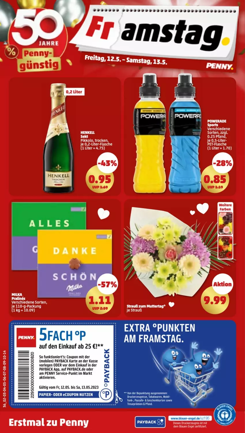 Aktueller Prospekt Penny - Prospekte - von 08.05 bis 13.05.2023 - strona 38 - produkty: coupon, drucker, ente, kerze, papier, payback, Ti