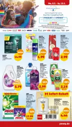 Gazetka promocyjna Penny - Prospekte - Gazetka - ważna od 13.05 do 13.05.2023 - strona 15 - produkty: Alwa, Always, angebot, angebote, ariel, Blüte, deo, Deostick, fairy, febreze, flasche, gillette, gin, Kinder, lenor, lenor weichspüler, LG, mac, mach3, Maske, pampers, pantene, pantene pro-v, Pods, pril, pro-v, shampoo, sim, spülmittel, Ti, vollwaschmittel, waschmittel, weichspüler, zitrone