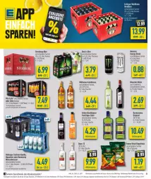 Gazetka promocyjna Diska - Prospekte - Gazetka - ważna od 17.06 do 17.06.2023 - strona 8 - produkty: aktionspreis, Alwa, Becher, Becherovka, beck's, becks, bier, burger, chips, chipsfrisch, cola, deka, drink, eis, elle, energy drink, erdinger, flasche, frucht, funny-frisch, gin, goldkrone, hero, krone, likör, limo, limonade, mineralwasser, monster, nuss, orange, ouzo, reis, sac, Sternburg, Ti, vita, Vita C, wasser, wein, wilthener, Wilthener Goldkrone, ZTE