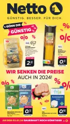 Gazetka promocyjna Netto - Woche 1 - Gazetka - ważna od 06.01 do 06.01.2024 - strona 15 - produkty: auer, bio, eis, hafer, haferflocken, hartweizen, kartoffel, kartoffeln, kondensmilch, mehl, milch, reis, sac, spaghetti, speisekartoffeln, Ti