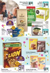 Gazetka promocyjna E Center - Angebote der Woche - Gazetka - ważna od 16.04 do 16.04.2022 - strona 22 - produkty: angebot, angebotspreis, beutel, bio, cerealien, creme, dallmayr, deutschlandcard, dolce gusto, Dr. Oetker, droetker, eis, erde, jacobs, jacobs tassimo, kaffee, LG, nescafe, Paradies Creme, pudding, reis, sim, tassimo