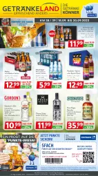 Gazetka promocyjna Getraenkeland - Gazetka - ważna od 30.09 do 30.09.2023 - strona 1 - produkty: aktionspreis, alkohol, altenburger, Alwa, Astra, bestpreis, bestpreise, bier, burger, coupon, coupons, eis, elle, flasche, getränk, getränke, gin, gordon, Gordon’s, kellerbier, london dry, mineralwasser, Paula, paulaner, payback, pils, premium pils, reis, rum, Spezi, Three Sixty, Ti, vodka, wasser