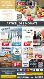 Gazetka promocyjna Getraenkeland - Gazetka - ważna od 30.09 do 30.09.2023 - strona 8 - produkty: abholpreise, aktionspreis, Alwa, apfel, Benediktiner, deo, eis, Elan, flasche, getränk, getränke, ingwer, lack, likör, mac, mineralwasser, reis, rezept, saft, Ti, wasser, wein, weine, wodka