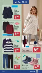 Gazetka promocyjna Aldi Nord - Von Montag - Gazetka - ważna od 29.11 do 29.11.2025 - strona 27 - produkty: axe, Bau, baumwolle, gin, jeans, kleid, leggings, reine baumwolle, rel, Ria, shirt, Strickkleid, Ti, Winterstiefel, wolle, ZTE