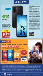 Gazetka promocyjna Aldi Nord - Von Montag - Gazetka - ważna od 29.11 do 29.11.2025 - strona 32 - produkty: akku, aldi, aldi talk, alkohol, Bau, Betriebssystem, buch, decke, dual-sim, eis, erde, frontkamera, Germ, gin, hauptkamera, kamera, LG, microsd, Rauch, reis, ring, rum, rwe, salz, Seife, sim, Soda, Software, Ti, usb, wasser, ZTE
