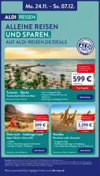 Gazetka promocyjna Aldi Nord - Von Montag - Gazetka - ważna od 29.11 do 29.11.2025 - strona 48 - produkty: aldi, angebot, buch, burger, eis, leine, LG, reis, reise-highlights, Ria, salz, Schal, Ti, top-angebot, ZTE