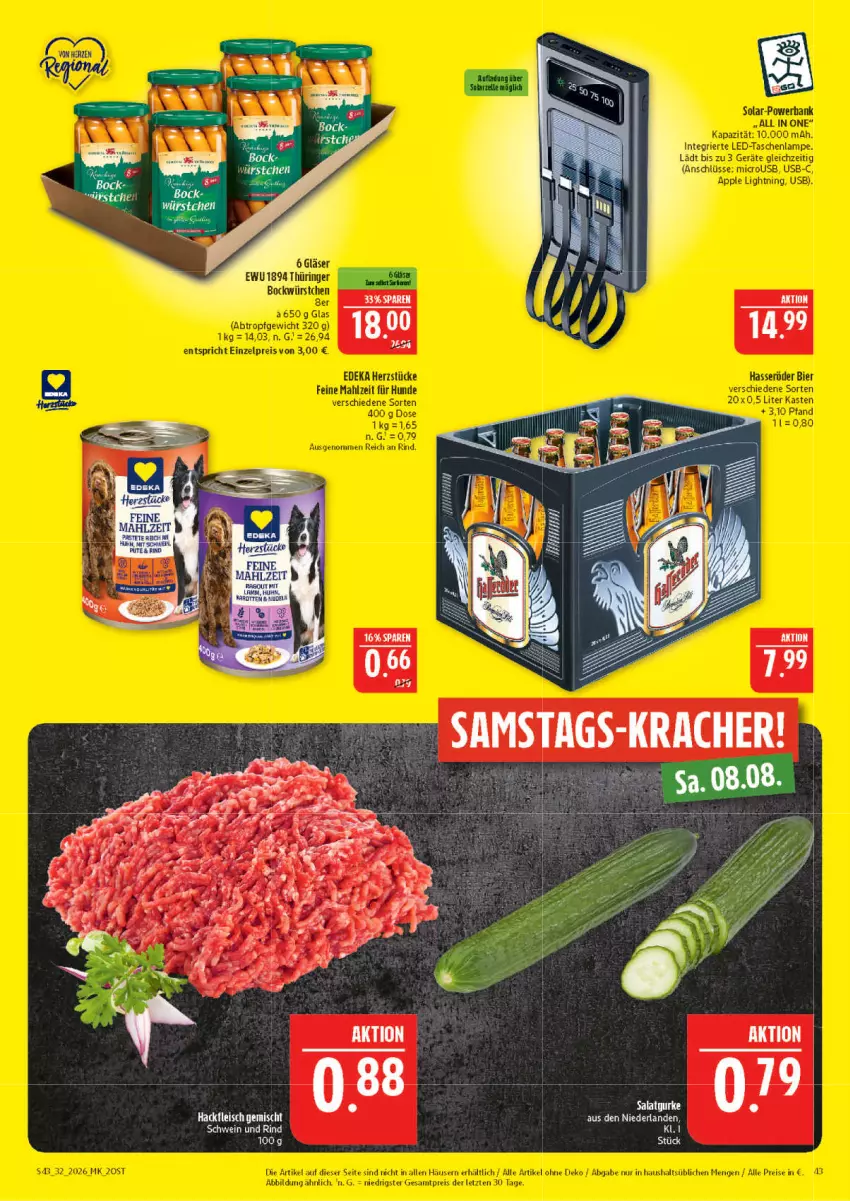 Aktueller Prospekt Marktkauf - Prospekt - von 02.08 bis 08.08.2026 - strona 43 - produkty: kracher, LG