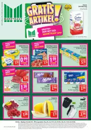 Gazetka promocyjna Marktkauf - Prospekt - Gazetka - ważna od 08.08 do 08.08.2026 - strona 1 - produkty: Becher, beere, beeren, braten, butter, De Cecco, driscoll's, ecco, flammkuchen, gin, himbeer, himbeere, himbeeren, honig, honigmelone, kuchen, lamm, landliebe, melone, Ofen, original wagner, pasta, pizza, puma, rel, rind, rinder, schmorbraten, schoko, schokolade, sneaker, sneaker socken, socken, steinofen, steinofen pizza, Streichzart, südzucker, Tasche, taschen, taschentücher, Ti, tücher, uhr, wagner, zucker