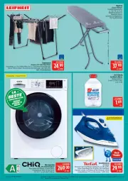 Gazetka promocyjna Marktkauf - Prospekt - Gazetka - ważna od 08.08 do 08.08.2026 - strona 37 - produkty: aqua, asus, auer, bügel, Bügeleisen, bügeltisch, eis, elle, kleid, Kleidung, lack, leifheit, leine, reis, Ti, tisch, Trockner, waschmaschine, waschmaschinen, wasser, wassertank, ZTE
