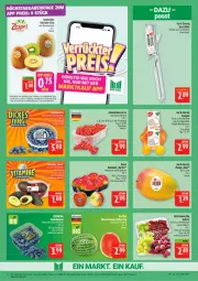 Gazetka promocyjna Marktkauf - Prospekt - Gazetka - ważna od 08.08 do 08.08.2026 - strona 6 - produkty: angebot, angebote, beere, beeren, discount, edelstahl, eis, Elan, johannisbeere, Johannisbeeren, jumbo, kiwi, LG, mango, orange, orangen, reis, tafeläpfel, tafeltrauben, Ti, trauben