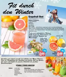 Gazetka promocyjna Aez - Prospekte - Gazetka - ważna od 15.01 do 15.01.2022 - strona 6 - produkty: ananas, aus dem kühlregal, banane, bio, eis, elle, frucht, früchte, Gläser, grapefruit, ingwer, Kaki, kokos, Kokoswasser, kühlregal, leine, mac, mandarine, Meister, Mixer, obst, Obst und Gemüse, regal, reis, rwe, saft, smoothie, smoothies, teller, Ti, tisch, und gemüse, vita, Vitamine, wasser, wurst, zitrone