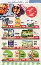 Gazetka promocyjna Famila - Prospekte - Gazetka - ważna od 15.01 do 15.01.2022 - strona 17 - produkty: apfel, apfelmus, auer, bio, bohne, bohnen, bonduelle, champignon, champignons, decke, Dorsch, elle, erbsen, Goldmais, hengstenberg, kichererbsen, kidney, Kühne, lachs, mais, oro di parma, Pilzmischung, salat, schlemmertöpfchen, Sprotten, tomate, tomaten, Töpfchen