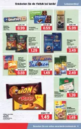 Gazetka promocyjna Famila - Prospekte - Gazetka - ważna od 15.01 do 15.01.2022 - strona 19 - produkty: bahlsen, beutel, Cap, cappuccino, chips, cin, dallmayr, dallmayr gold, decke, erbsen, frucht, fruchtgummi, Funny Frisch, jacobs, kaffee, kaffeepads, kichererbsen, Kichererbsen Chips, kitkat, lebensmittel, linsen, lion, melitta, mövenpick, nesquik, pilze, schogetten, smarties, Ti, trolli