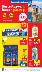 Gazetka promocyjna Lidl - Aktionsprospekt - Gazetka - ważna od 16.03 do 16.03.2024 - strona 48 - produkty: aktionspreis, angebot, bohne, bohnen, coupon, culinesse, eis, elle, keks, kekse, Kuschelweich, mövenpick, ndk, oreo, preisvorteil, rama, Rama Culinesse, reis, Schal, Schale, teller, Ti, weichspüler, ZTE