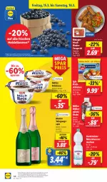 Gazetka promocyjna Lidl - Aktionsprospekt - Gazetka - ważna od 16.03 do 16.03.2024 - strona 50 - produkty: aktionspreis, Alwa, angebot, beere, beeren, cevapcici, coupon, drucker, eis, elle, Engel, filet, fisch, fischstäbchen, gerolsteine, gerolsteiner, gewürz, heidelbeere, heidelbeeren, iglo, jahrgangssekt, kerze, milch, milchreis, mineralwasser, Mineralwasser Medium, Müller, müllermilch, mumm, papier, preisvorteil, reis, rind, rinder, sekt, shake, steiner, teller, Ti, wasser, ZTE