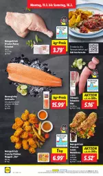 Gazetka promocyjna Lidl - Aktionsprospekt - Gazetka - ważna od 16.03 do 16.03.2024 - strona 6 - produkty: chicken nuggets, decke, dip, eis, filet, henkel, lachs, lamm, marinade, medaillons, ndk, nuggets, preisvorteil, pute, reis, rezept, rwe, Schal, Schale, schenkel, schwein, schweine, schweinefilet, Ti, wein, weine