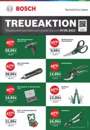 Gazetka promocyjna Edeka - Angebote der Woche - Gazetka - ważna od 12.02 do 12.02.2022 - strona 23 - produkty: akku, akku-bohrschrauber, Bohrschrauber, bosch, eis, Garten, Gartenschere, LG, reis, Schere, Ti