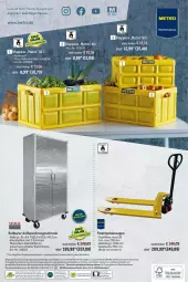Gazetka promocyjna Metro - Transport Spezial - Gazetka - ważna od 12.01 do 12.01.2022 - strona 16 - produkty: abholpreise, Abtei, angebot, angebote, auer, edelstahl, eis, elle, gabel, ilag, Klappbox, LG, Metro, metro gastro, Palette, Rauch, reis, rezept, rezepte, Ria, rwe, Schrank, teller, Ti