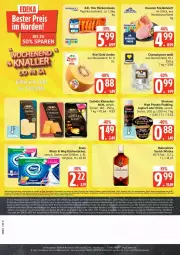 Gazetka promocyjna Edeka - Prospekte - Gazetka - ważna od 25.07 do 25.07.2026 - strona 24 - produkty: angebot, angebote, ball, bio, blume, blumen, champignon, champignons, deka, dekoration, drink, ehrmann, Elan, ente, gin, joghur, joghurt, jumbo, Käse, kasseler, kotelett, LG, paprika, payback, pudding, Rückensteak, rückensteaks, scotch, scotch whisky, steak, steaks, tee, telefon, Ti, trolli, tücher, whisky, zewa, ZTE