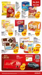 Gazetka promocyjna Penny - Prospekte - Gazetka - ważna od 01.10 do 01.10.2022 - strona 13 - produkty: beutel, chips, Clin, duplo, eis, erdnüsse, ferrero, haselnuss, Kinder, kinder riegel, kitkat, kräuter, lay's, linsen, nuss, Oblaten, Ofen, paprika, riegel, salz, schoko, schokoriegel, smarties, storck, Ti, toffifee