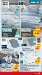 Gazetka promocyjna Penny - Prospekte - Gazetka - ważna od 01.10 do 01.10.2022 - strona 27 - produkty: Bau, baumwolle, bett, Betttuch, decke, garnitur, jersey-spannbetttuch, kissen, Kissenbezug, kuscheldecke, matratze, matratzen, spannbetttuch, Ti, tuc, wolle