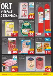 Gazetka promocyjna Netto Marken-Discount - Filial-Angebote - Gazetka - ważna od 29.01 do 29.01.2022 - strona 13 - produkty: angebot, auer, aufschnitt, bacon, Bau, Bauer, Bauernschinken, braten, brustfilet, chicken nuggets, eis, filet, hähnchenbrust, hähnchenbrustfilet, jagdwurst, landschinken, leberwurst, mac, nuggets, pute, reis, schinken, schinkenspeck, schnitten, schwein, schweine, schweinebraten, Speck, steak, steaks, tee, teewurst, Ti, wein, weine, wurst, ZTE