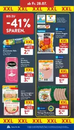 Gazetka promocyjna AldiSud - NÄCHSTE WOCHE - Gazetka - ważna od 29.07 do 29.07.2023 - strona 31 - produkty: basmati, basmati-reis, bratwurst, butter, chicken nuggets, dell, eis, Geflügel, korn, kräuter, kräuterbutter, meggle, mortadella, natur, natur-reis, nuggets, oryza, reis, reis-fit, ring, rostbratwurst, spitzen-langkorn, thüringer rostbratwurst, Ti, wurst