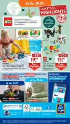 Gazetka promocyjna AldiSud - NÄCHSTE WOCHE - Gazetka - ważna od 29.07 do 29.07.2023 - strona 41 - produkty: aldi, alle artikel ohne dekoration, angebot, angebote, aufbewahrungsbox, aust, Bau, dekoration, drucker, duplo, eis, elle, Engel, ente, gin, gutschein, kerze, Kinder, küche, LEGO®, LG, ninjago, papier, reis, Ti, tisch, ZTE